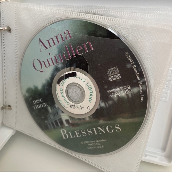 Blessings by Anna Quindlen (2002, Compact Disc) - Picture 6 of 11